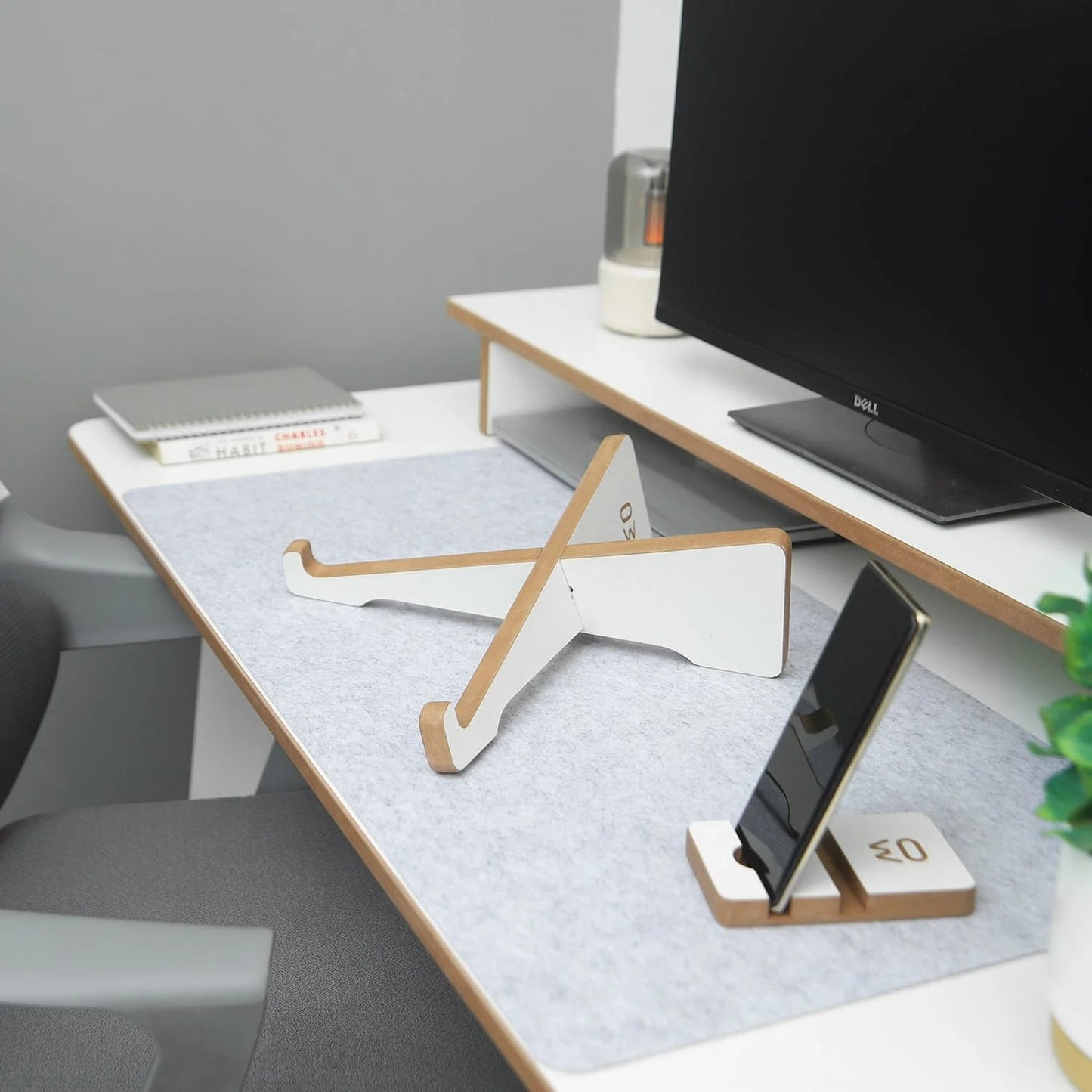 Wooden Notebook Stand